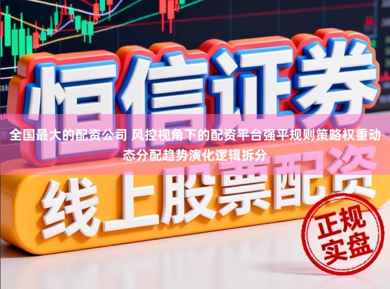全国最大的配资公司 风控视角下的配资平台强平规则策略权重动态分配趋势演化逻辑拆分