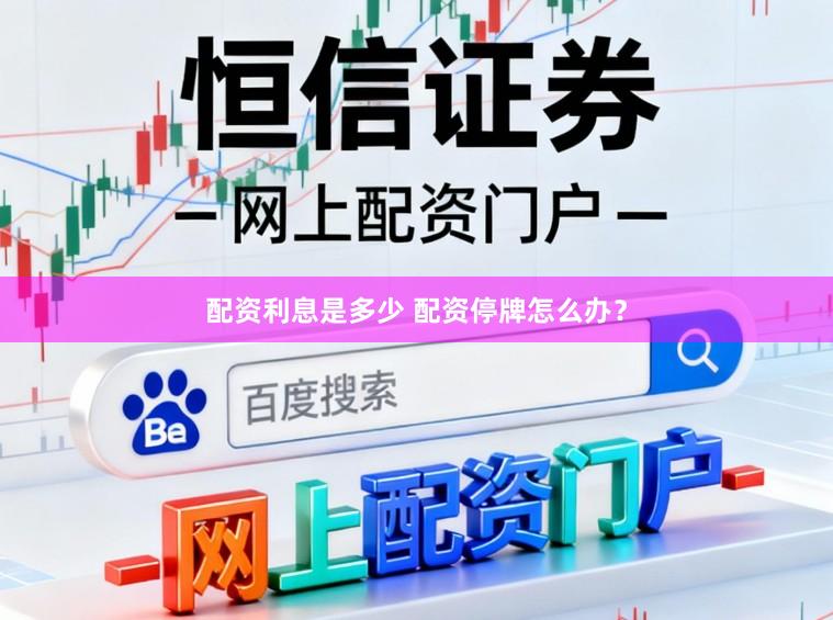配资利息是多少 配资停牌怎么办？