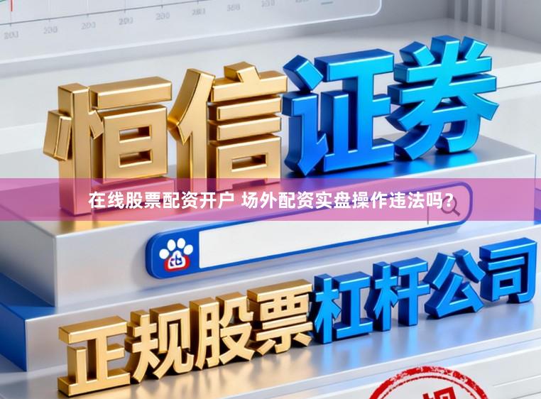 在线股票配资开户 场外配资实盘操作违法吗？