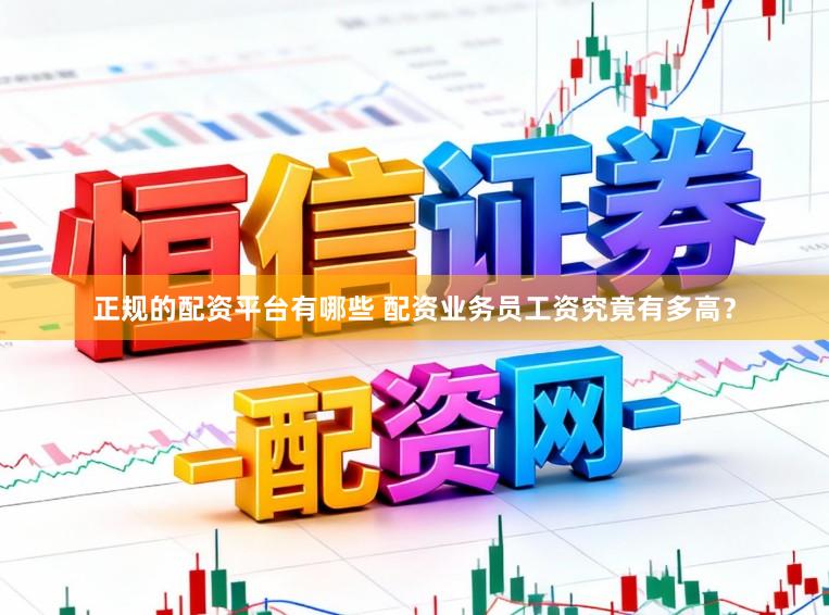 正规的配资平台有哪些 配资业务员工资究竟有多高？